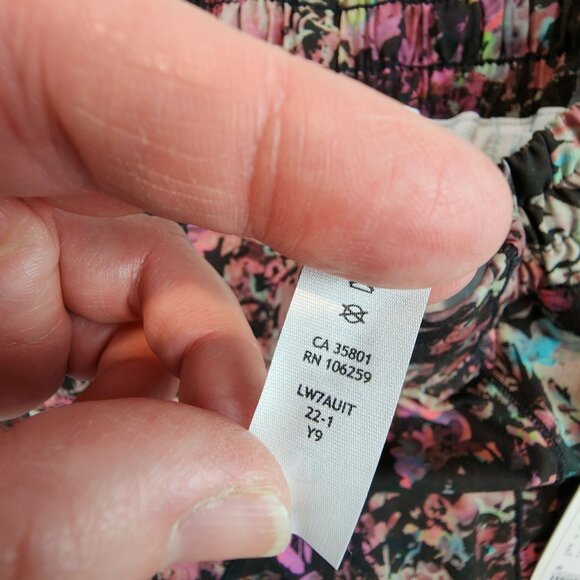 lululemon athletica black print Athletic Shorts - Picture 8 of 13